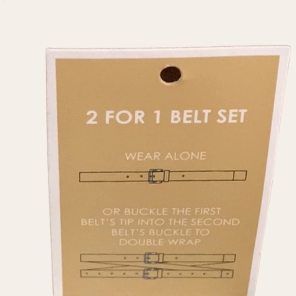 Michael Kors Two For One Belt Set L/XL - Picture 4 of 10